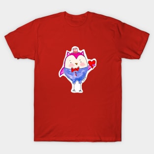 Valentine Treat the Owl T-Shirt